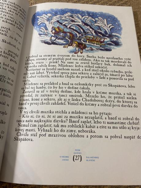 Peter glocko omúdrej aničke šalamúnskej hlavičke, 