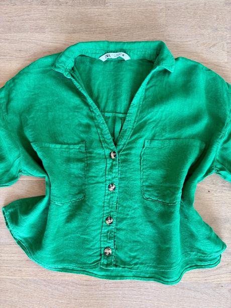 Dámska ľanová košela veľkosť xs, zn. zara, zara,xs