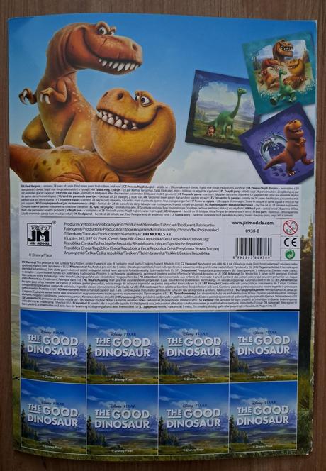 Pexeso disney "dobrý dinosaurus", 