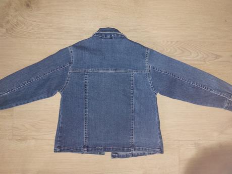 Rifľová bunda s kvietkami 116-122, 122