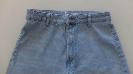 Rifľové kraťasy culotte m, bershka,m