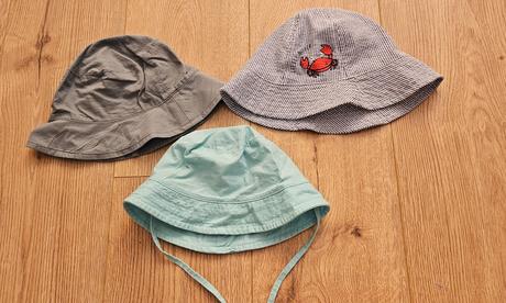 Klobúčiky 3ks, h&m,86