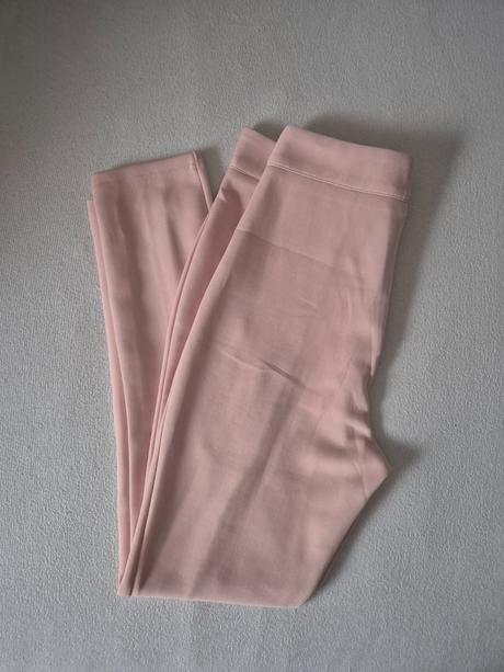 Elegantné baby pink nohavice, m