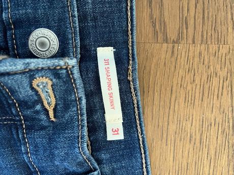 Levis 311 shaping skinny lapis gallop, levis,42