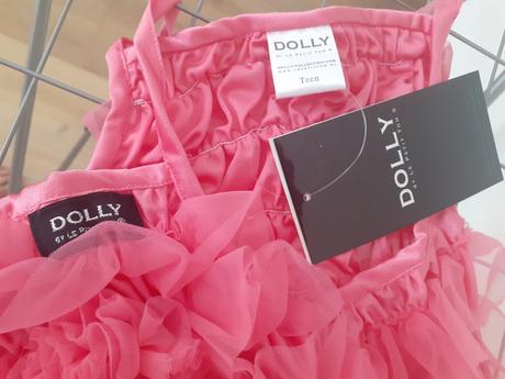 Ruzove cele plavky dolly original, 164