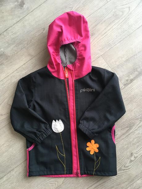 Dievčenská softshell bunda zn. pikolini, 104