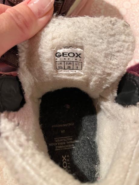 Zateplené kotníkové topánočky geox, geox,26