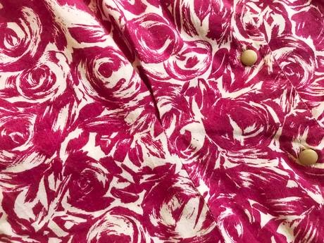 Kvetovaná košeľová blúzka, m