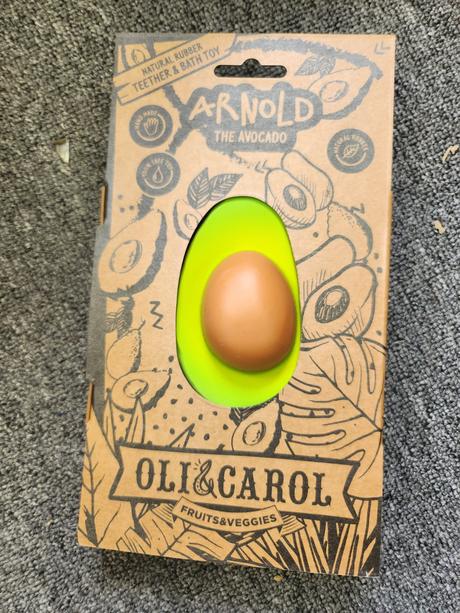 Nové hryzátka oli and carol ovocie,