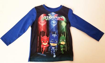 Tričko dlhý rukáv pj masks, 86