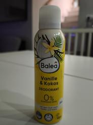 Balea dezodorant v spreji Vanilka & Kokos, 200 ml