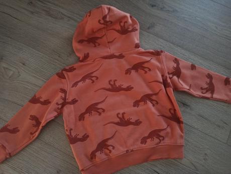 H&m mikina s dinosaurami veľ. 98/104, h&m,98