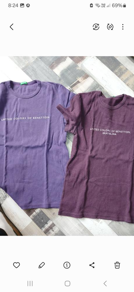 Tricko, benetton,140