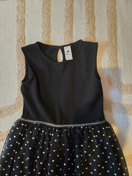 Šaty so srdiečkami vel.134, c&a,134