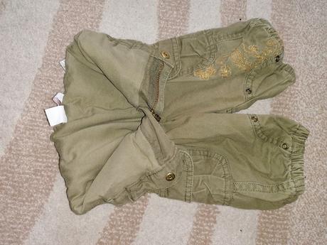 Nohavice vyteplené, h&m,62