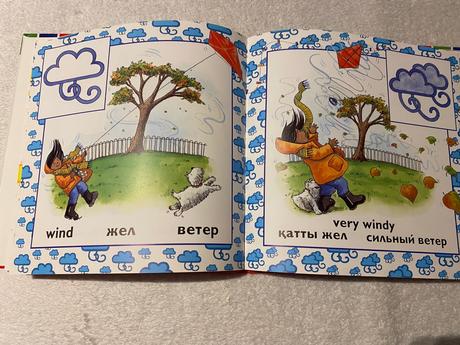 Rusko anglická knižka aua paůbi weather pagoda,