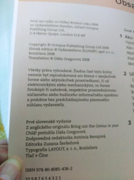 Prebuďte génia vo svojom dieťati,