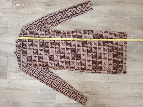 Hnedé šaty pre vyššiu postavu (už s poštovným), amisu,176