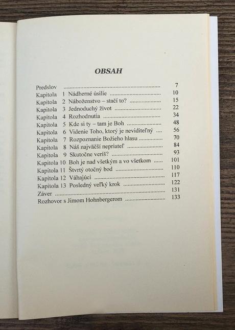 Útek k bohu, 