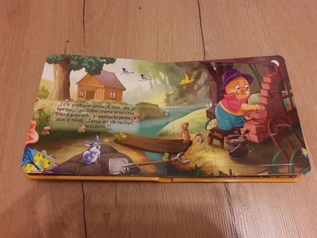 Tri prasiatka kniha/puzzle, 