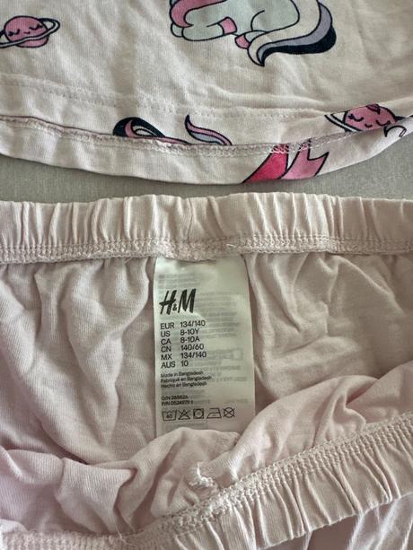 Dvojdielne pyžamo hm 134/140, h&m,134