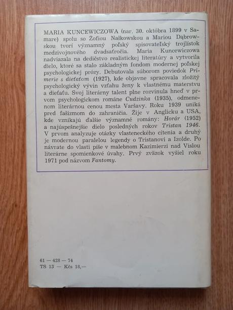 Cudzinka - maria kuncewiczowa, 2.vydanie, r. 1974,