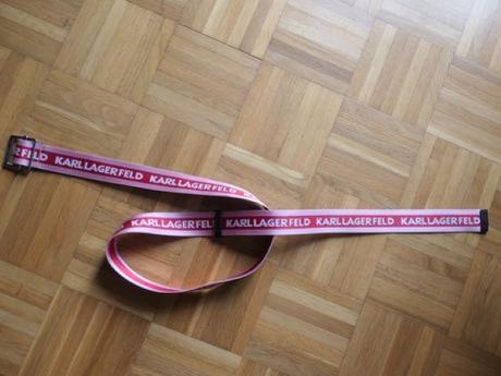 Karl lagerfeld original ikonicky opasok, karl lagerfeld