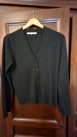 Metalický trblietavý kardigan - s, s