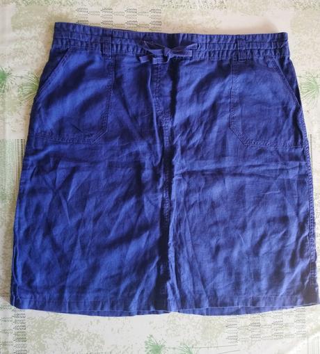 Dámska modrá sukňa, marks & spencer, marks & spencer,xl