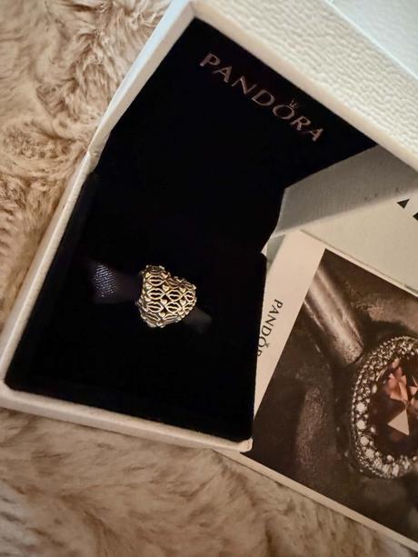Pandora original privesok-koralka srdce pusinky, pandora