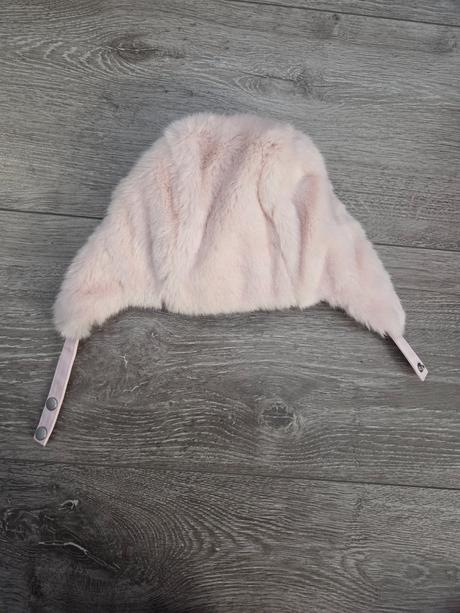 Teplá čiapka ušianka, h&m,104