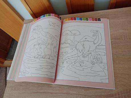 Maľovanie podľa čísel -dinosaury, 