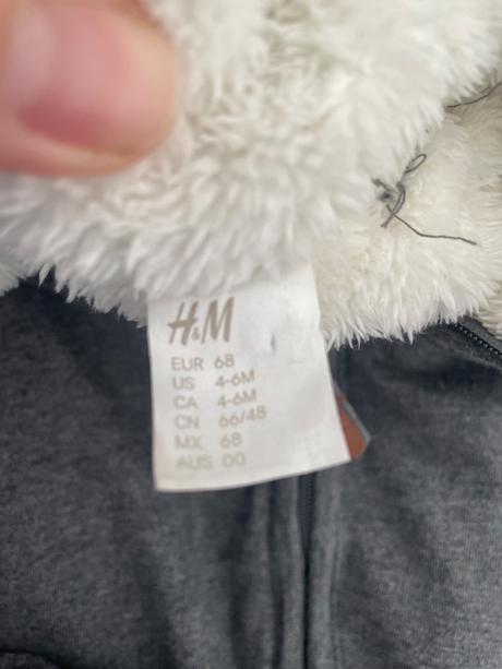 Detská kombinéza, h&m,68