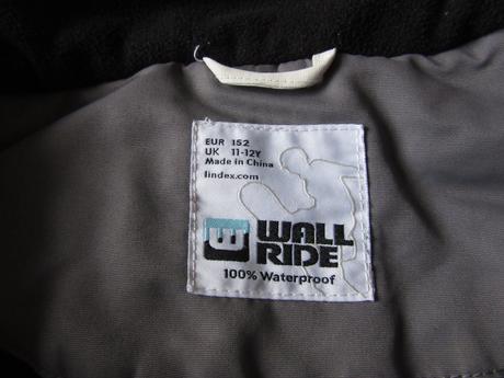 Zimna bunda - lindex - 152 - wall ride, lindex,152