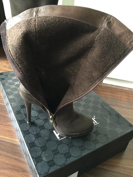 Čokoládové čižmy 36 veľkosť, 36