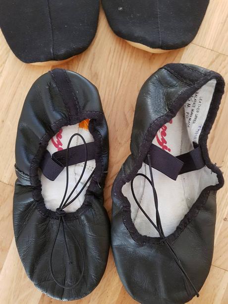 Nové kožené a plátené baletky v.35/36,nevyužijeme, 36 / 40