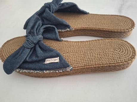 Espadrilkové šľapky s mašľou zn.leecooper-nepoužit, lee cooper,37