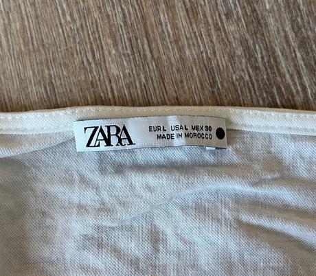 Crop blúzka, zara,l