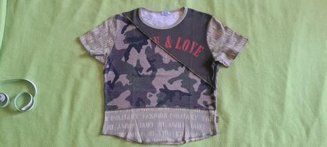Tričko vojenský vzor, 158