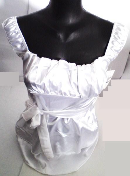 Saténová blúzka, s