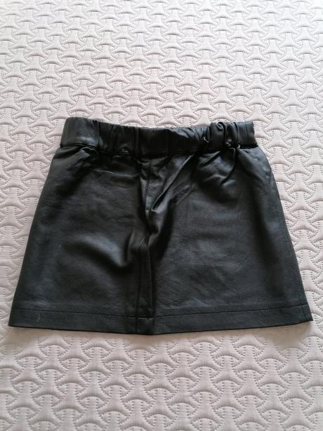 Dievčenská koženková sukňa, 152