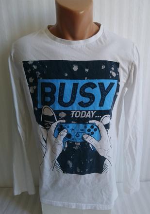 Pánske tričko s motívom busy today, kiabi, s