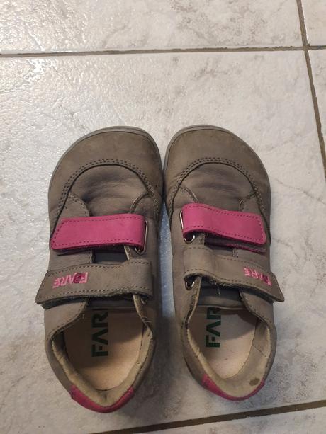 Farebare kožené topánky 28, fare,28