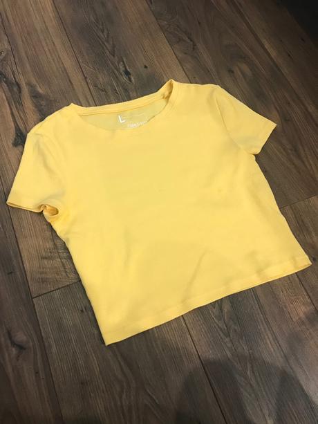 Krop top, new yorker,l