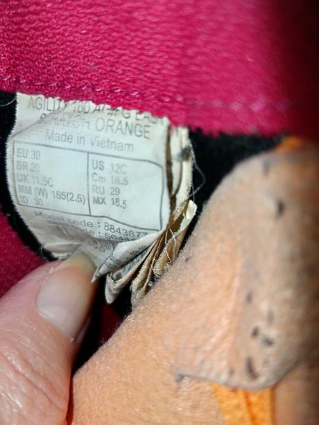 Detské kopačky, 30