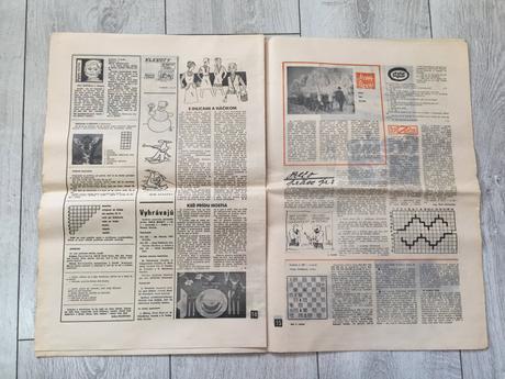 Stare noviny nedelna pravda 3, 18.1. 1974, 