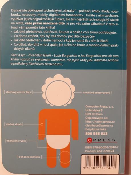 Kniha mimino - návod k obsluze nová,