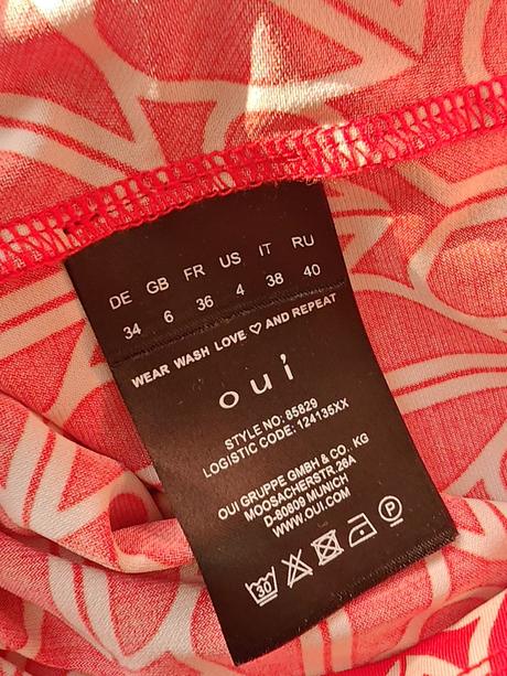 Oui original krásne kvalitné saty xs/s, s