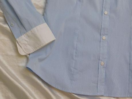 Pekna košelova strečova bluzka, h&m,38