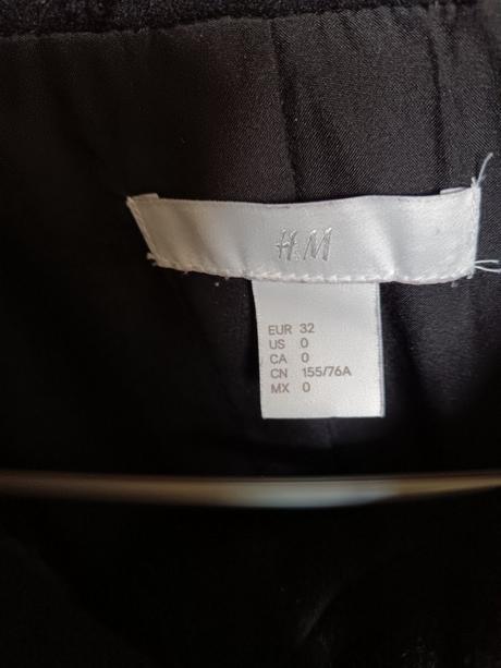 Dámsky čierny kabátik, h&m,32